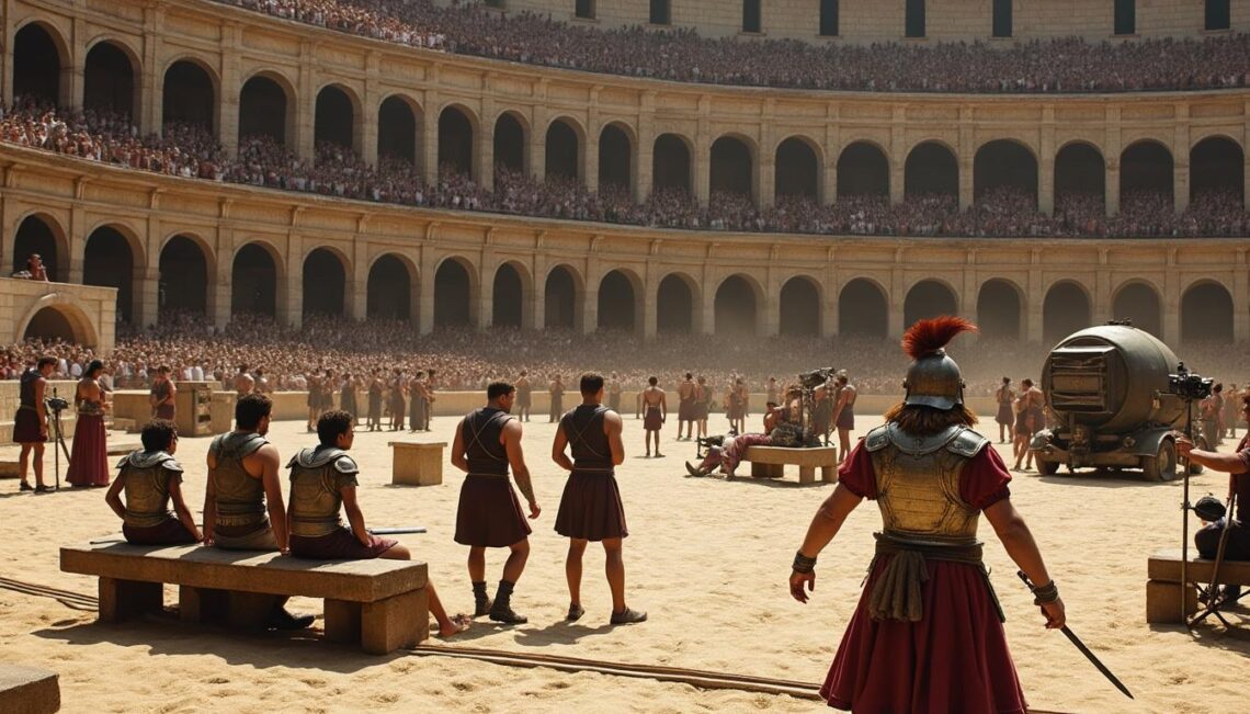 découvrez les secrets et les anecdotes des coulisses du film épique "gladiator", un chef-d'œuvre du cinéma mêlant action, histoire et émotion.